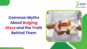 A bulging disc occurs when a spinal disc, the soft, cushion-like structure between the vertebrae, protrudes beyond its normal boundary.