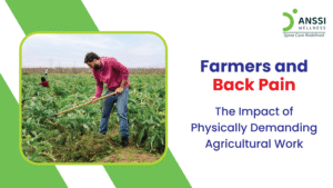 Daily agricultural work demands intense physical labour when bending, lifting, prolonged stooping, and operating machinery that places constant stress on the spine.