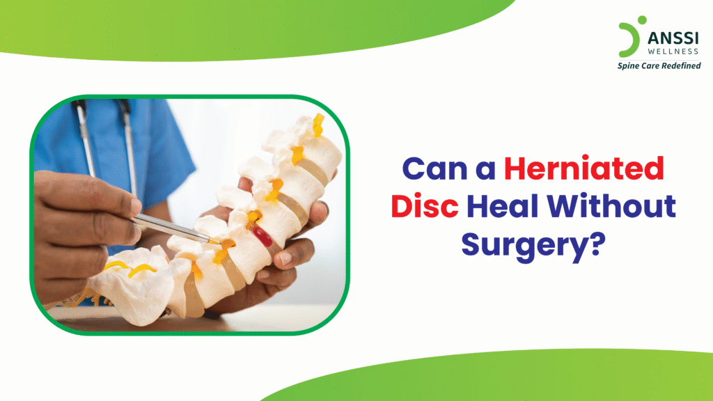 A herniated disc, also known as a slipped or ruptured disc, is one of the most common causes of neck or back pain.