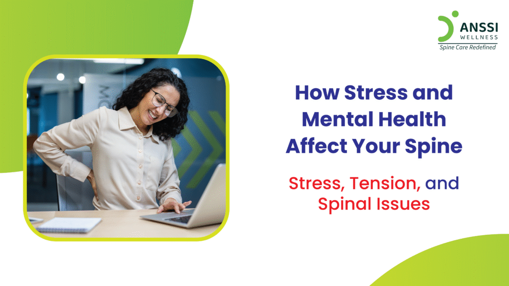 One of the lesser-known effects of chronic stress is its influence on spinal health.