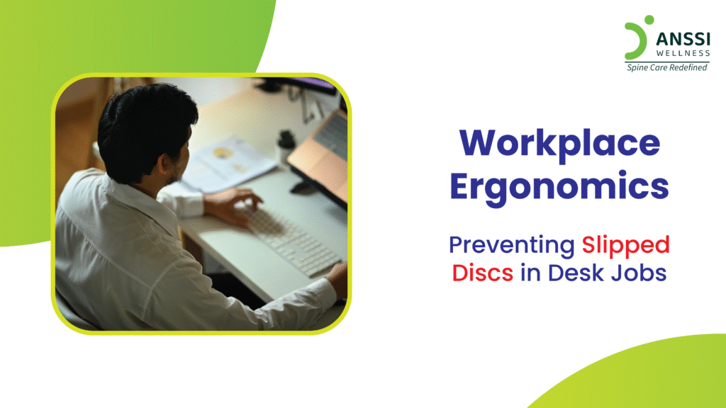 Prolonged sitting, poor posture, and lack of movement are key contributors to spinal disc problems.