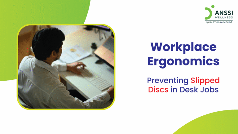 Prolonged sitting, poor posture, and lack of movement are key contributors to spinal disc problems.