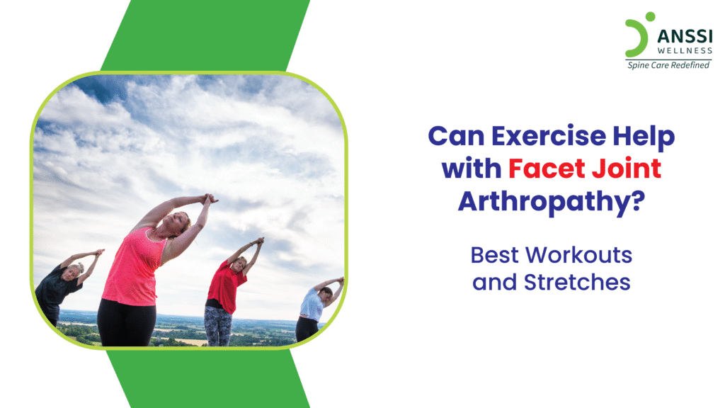 Facet joint arthropathy is a degenerative spinal condition that affects the small joints located between each vertebra.