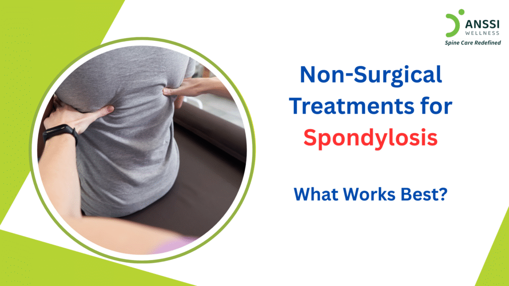 Spondylosis is essentially the degeneration of the spine.