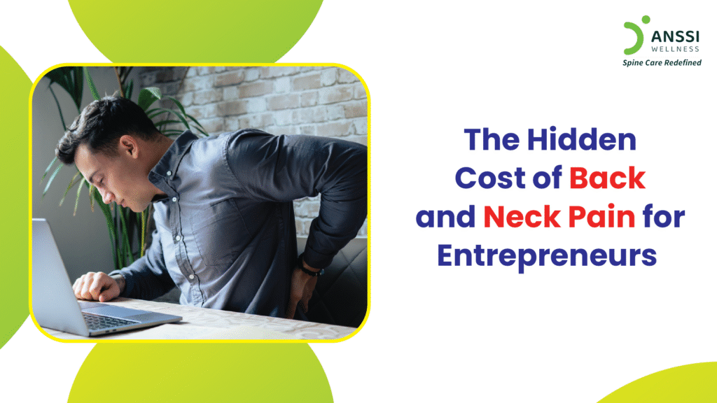 Behind the hustle, many business owners silently battle a hidden enemy - chronic back and neck pain.