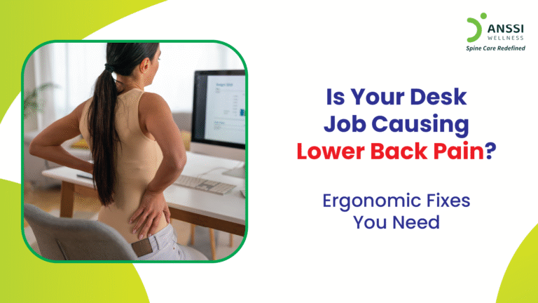 What seems like harmless desk work can, over time, take a serious toll on your spine if your workspace setup isn’t right.