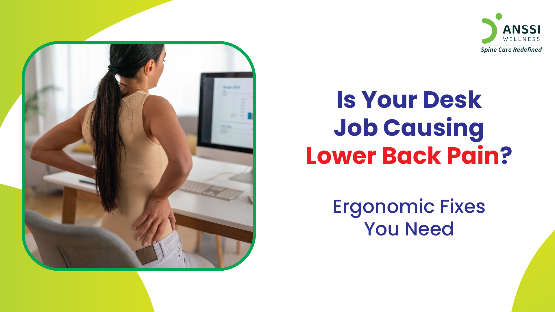 Tips to Prevent Back Pain for Desk Professionals