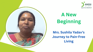 Mrs. Sushila Yadav suffered from severe lower back and one-sided body pain, affecting her work and life.