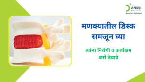 आपला मणका (स्पाइन) हा आपल्या शरीराचा मुख्य आधार आहे आणि त्यातील अत्यंत महत्वाचे घटक म्हणजे स्पाइनल डिस्क.