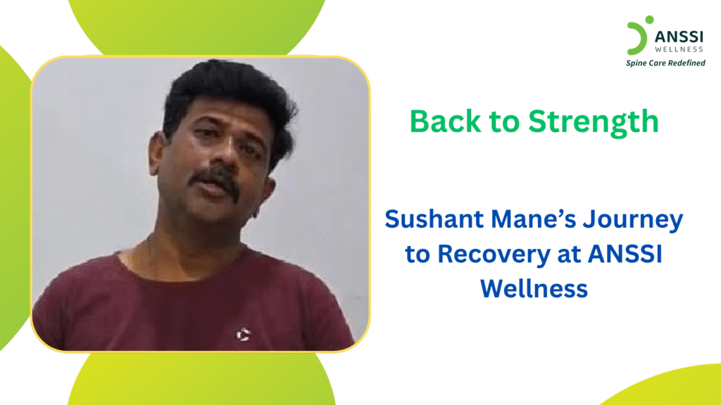Sushant Mane’s life changed drastically after a workplace accident left him in excruciating lower back pain.