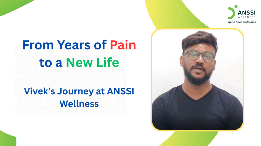 Living with chronic back pain at just 35, Vivek Gawas never imagined that relief was possible without surgery or heavy medication.