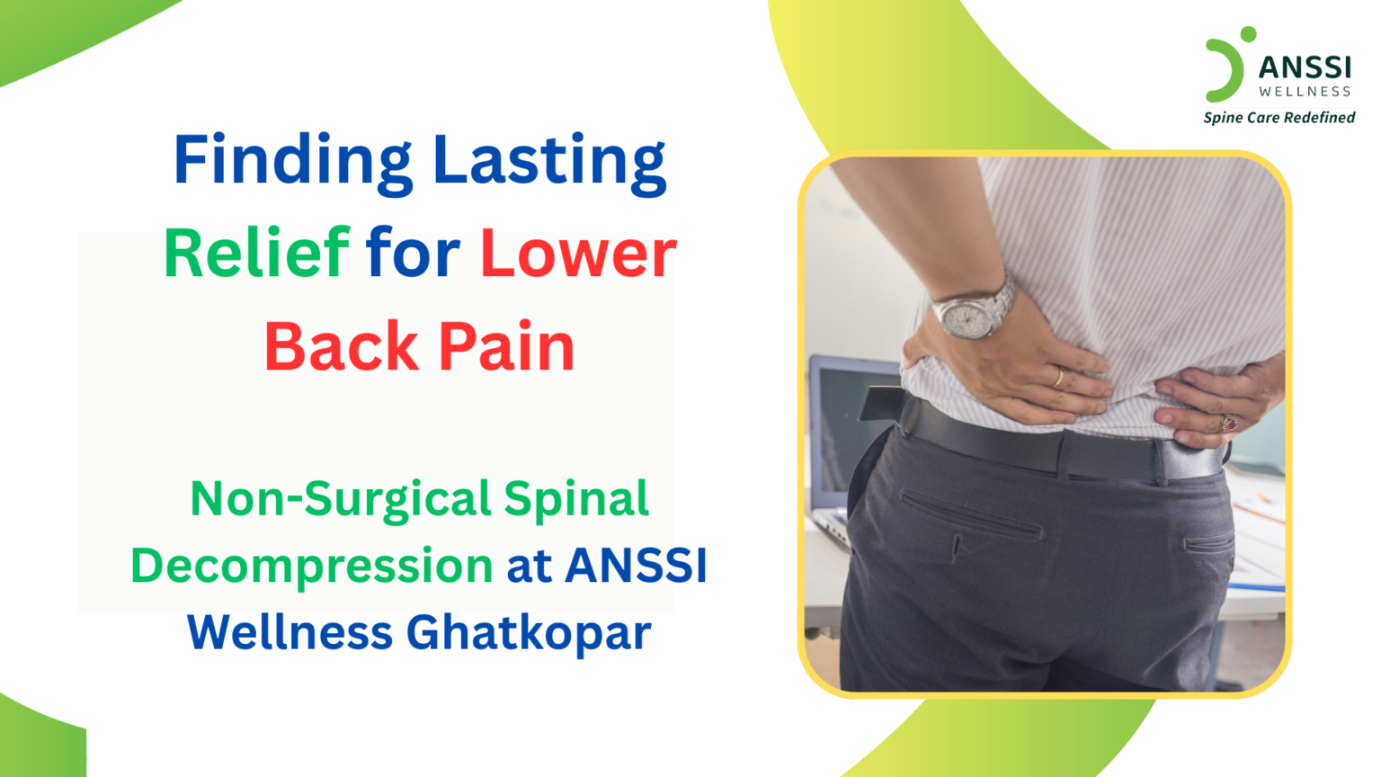 Lower Back Pain Treatment in Ghatkopar Without Surgery