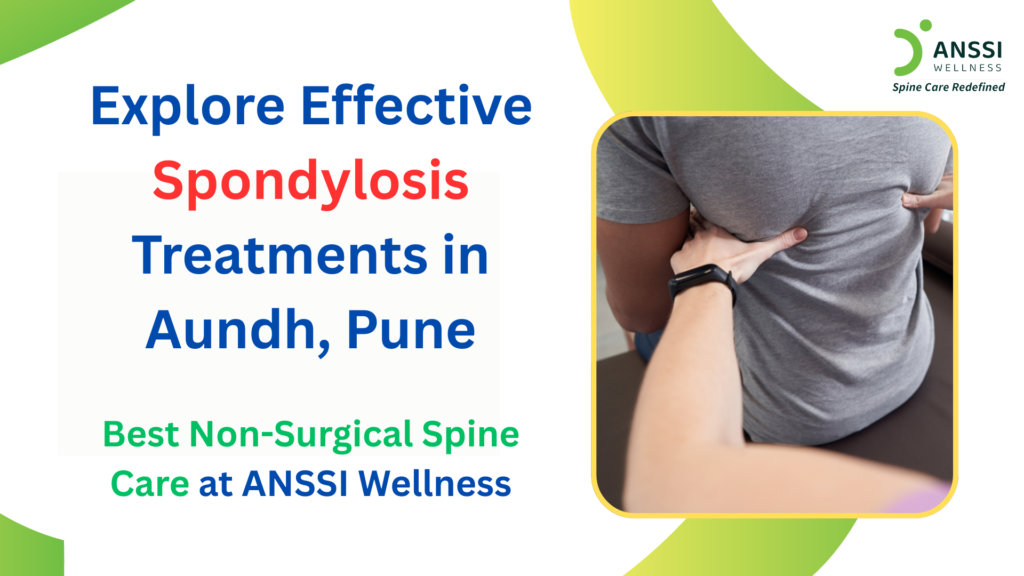 Spondylosis refers to degenerative changes in the spine that occur gradually over time.
