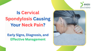 Cervical spondylosis is primarily caused by age-related wear and tear of the cervical spine, which includes the vertebrae, discs, and joints in the neck.