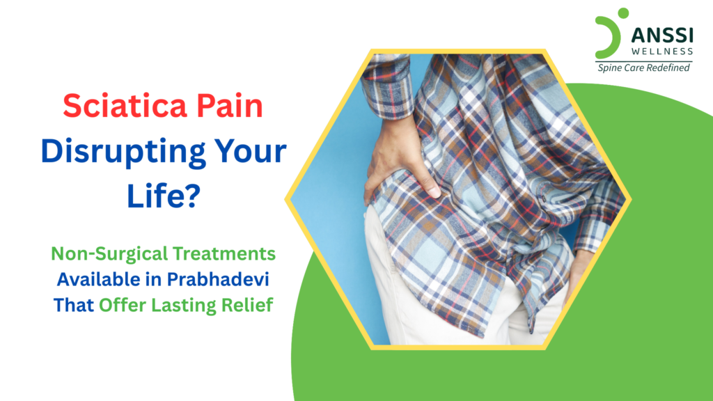 Sciatica occurs when the sciatic nerve, the longest nerve in the body, becomes compressed or irritated.