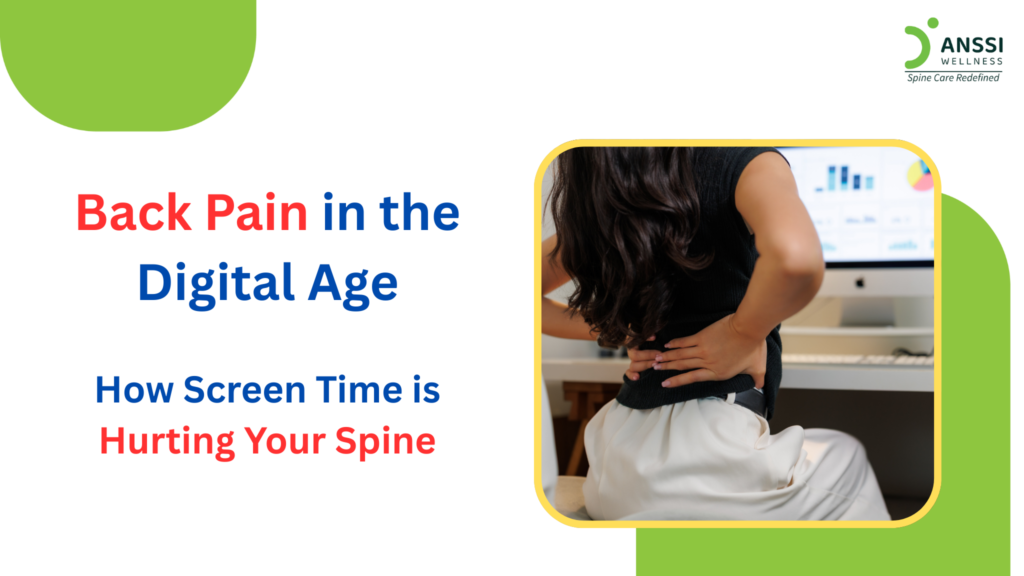 Prolonged screen time, excessive mobile phone use, and poor sitting habits are causing back and neck pain to appear much earlier in life than ever before.