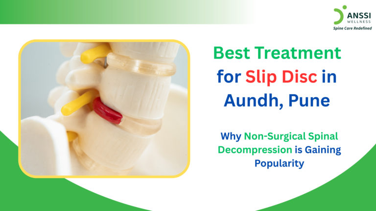 Slip disc, also known as a slipped or herniated disc, is becoming increasingly common among working professionals and active adults in Aundh, Pune.