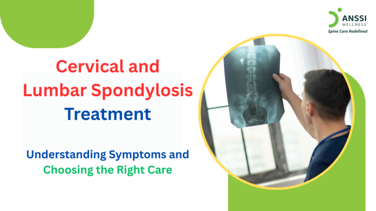Spondylosis is a degenerative condition of the spine that develops due to wear and tear over time.