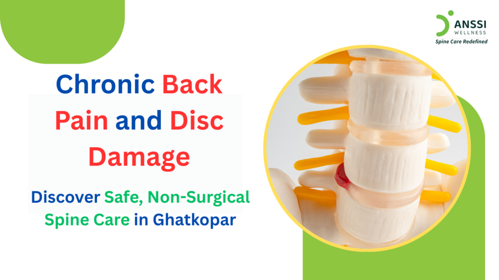 In many cases, the underlying cause behind chronic back pain is not muscle strain but disc-related spinal damage that goes undiagnosed and untreated.