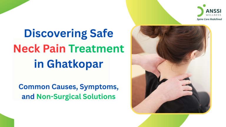 Many residents searching for neck pain treatment in Ghatkopar are looking for lasting relief without depending on painkillers or undergoing surgery.