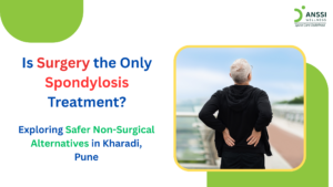 Spondylosis refers to age-related wear and tear of the spine.