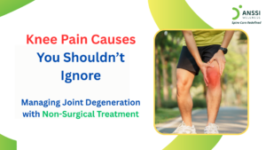 Knee pain can develop gradually or suddenly, depending on the underlying issue.