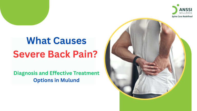 Severe back pain is rarely random. It usually develops due to underlying spinal conditions that require targeted care.