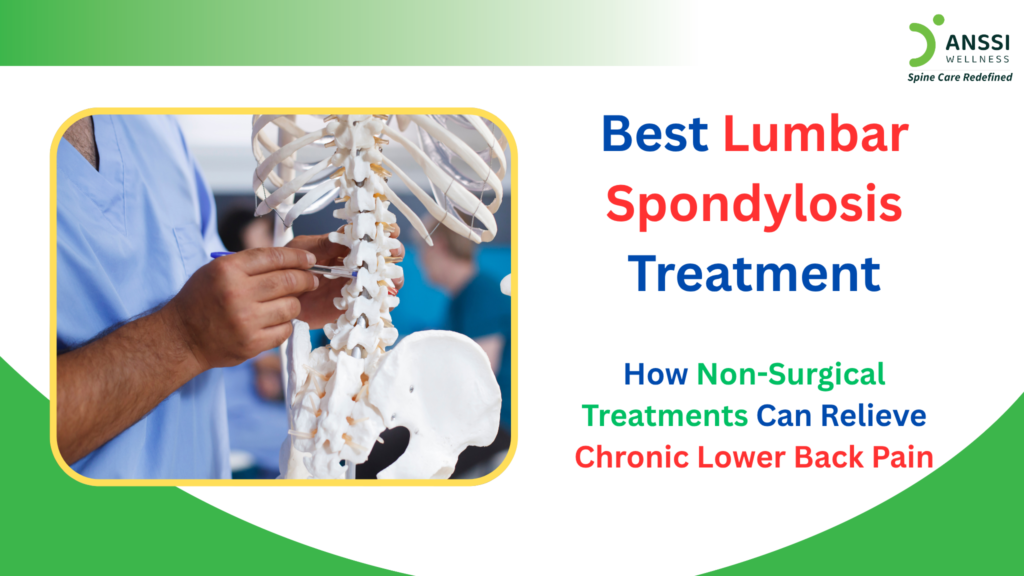 One of the leading causes of persistent lower back pain is Lumbar Spondylosis, a condition associated with age-related wear and tear of the spine.