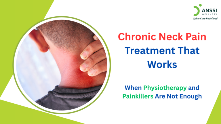 While initial treatments like physiotherapy and painkillers can provide some relief, many patients find that their neck pain keeps returning.