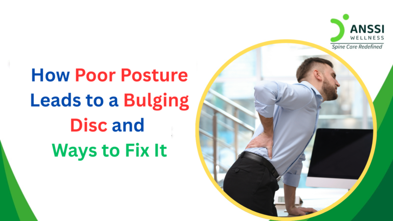 When posture is poor, uneven pressure builds on certain areas of the disc, gradually weakening its structure.