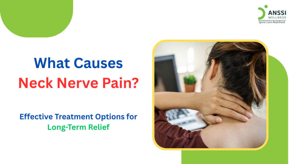 When neck pain is accompanied by tingling, numbness, or weakness in the arms, it may indicate a deeper problem—nerve compression in the cervical spine.