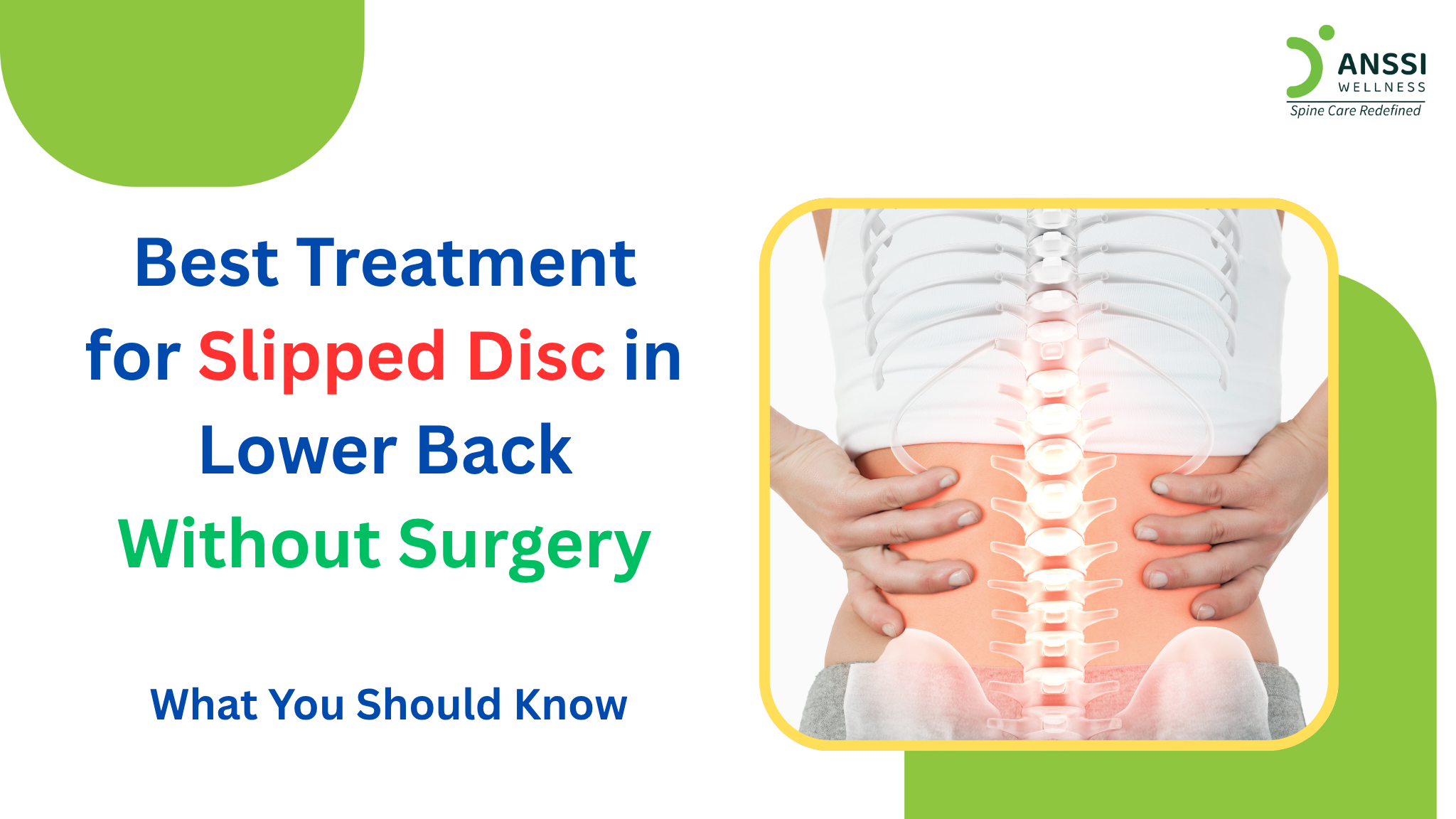 Slip Disc Treatment in Bangalore | Non-Surgical Back Pain Relief