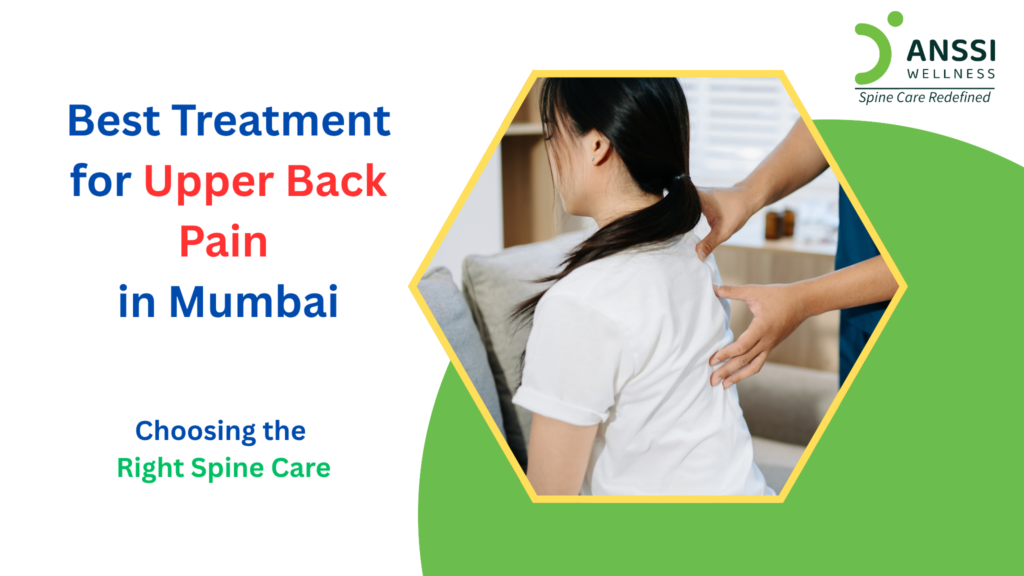 Upper back pain is becoming increasingly common among residents of Mumbai, especially among working professionals, homemakers, and senior citizens.