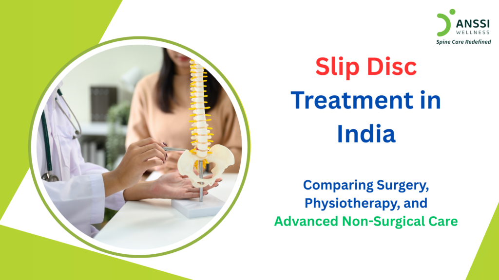 A slipped disc is one of the most common causes of chronic back pain and nerve-related discomfort.