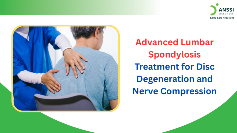Lumbar Spondylosis refers to degenerative changes affecting the lower spine.