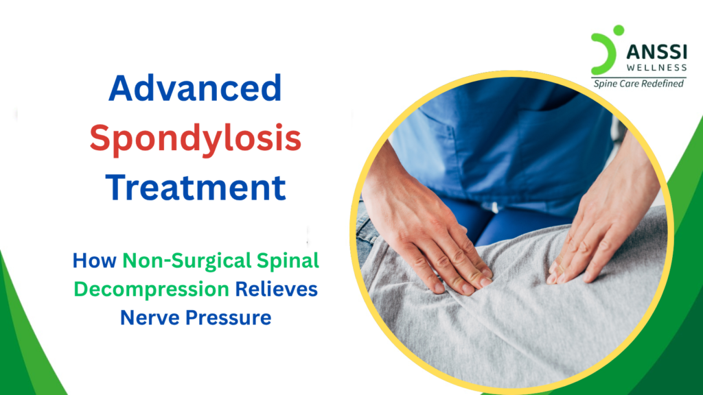 Spondylosis is a progressive spinal condition that can lead to chronic discomfort, stiffness, nerve compression, and reduced mobility if left untreated.