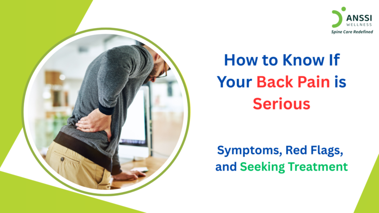 Persistent or worsening pain may indicate a more serious spinal condition that requires medical attention.