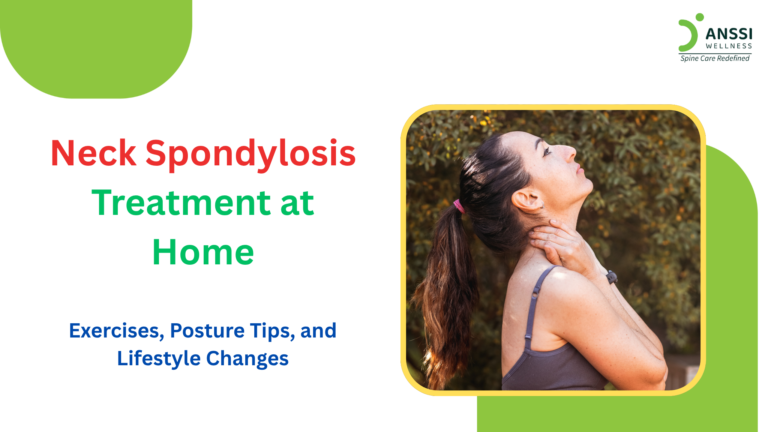 Many mild and moderate cases of cervical spondylosis can improve with simple home-based care and healthy habits.