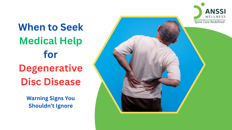 Degenerative Disc Disease is a progressive spinal condition that develops when the discs between the vertebrae begin to wear down over time.