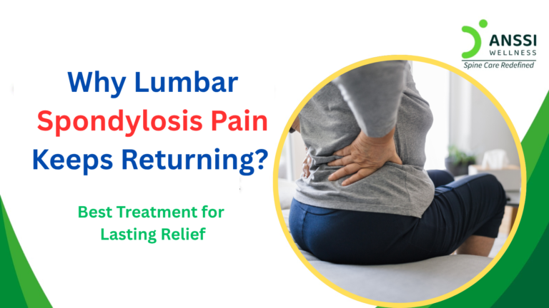 Many people suffering from lumbar spondylosis experience temporary relief with medications, rest, or physiotherapy, only to find that the pain returns after some time.