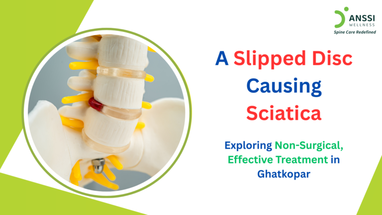 Modern non-surgical treatments are now available that can effectively target slipped disc-related sciatica and help patients achieve long-term recovery.