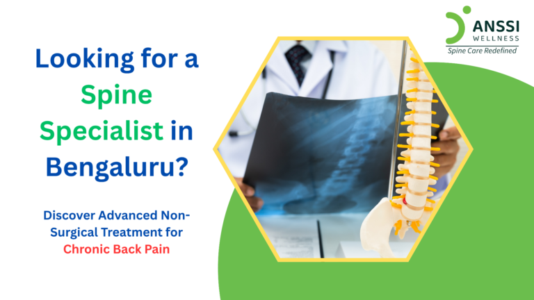 Chronic back pain is not a condition in itself but a symptom that can arise from various structural problems within the spine.