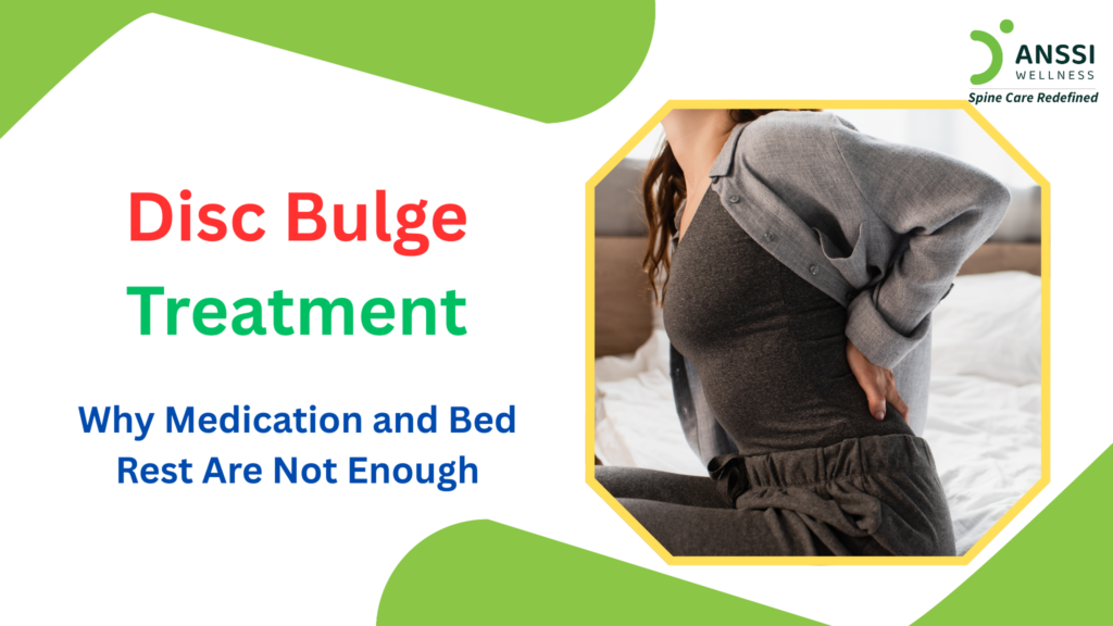 A disc bulge is one of the most common causes of chronic back pain, neck pain, and nerve-related symptoms.