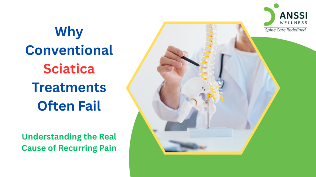 If your sciatica keeps coming back despite treatment, it does not necessarily mean that nothing can be done.