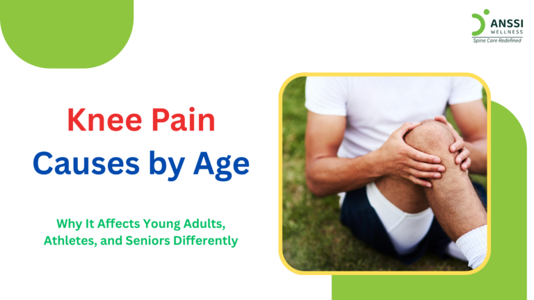 Knee pain is often associated with ageing, but it can affect people at almost any stage of life.