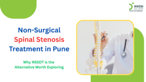 Spinal stenosis refers to the narrowing of the spaces through which the spinal cord and nerve roots travel.