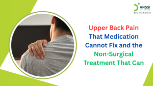 Chronic upper back pain can become frustrating when the same treatment cycle keeps repeating.