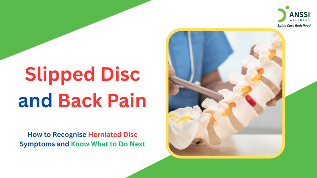 When back pain keeps returning, starts travelling into the leg or is accompanied by numbness and weakness, it may be more than a simple muscle strain.