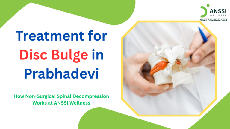 A disc bulge is a common spinal condition that can cause persistent back or neck pain, stiffness, tingling, numbness, or pain that travels into the arms or legs.