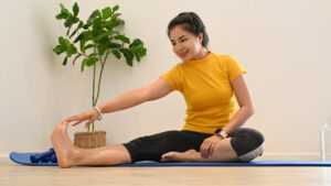 Gentle hamstring stretching may help improve flexibility when performed correctly.